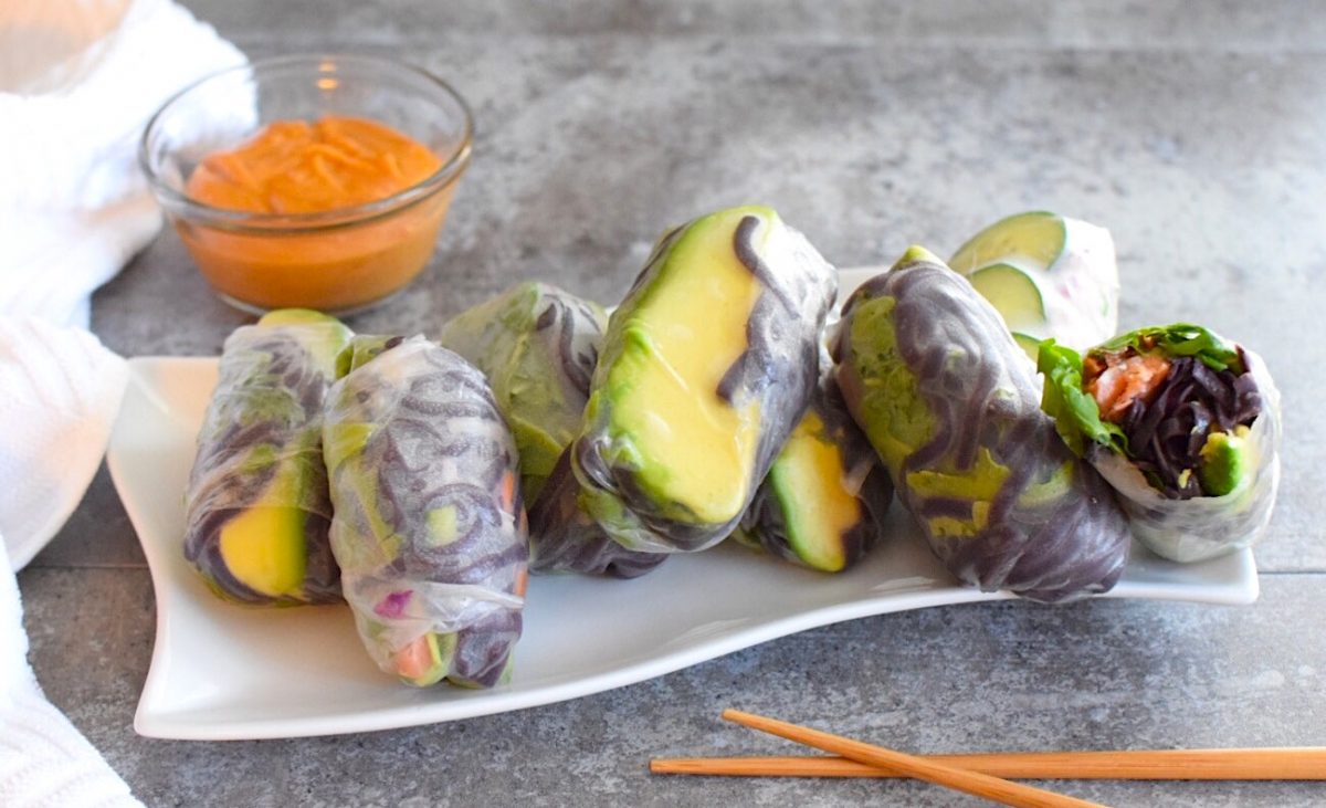 Avocado Spring Rolls