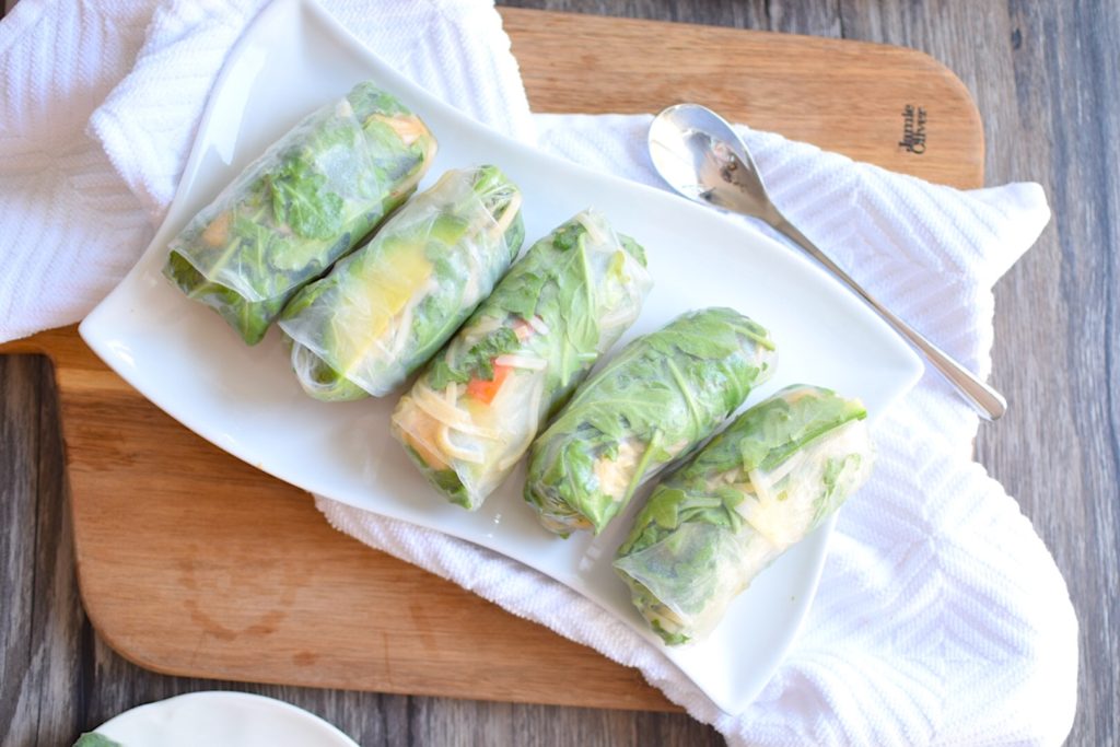 avocado spring rolls