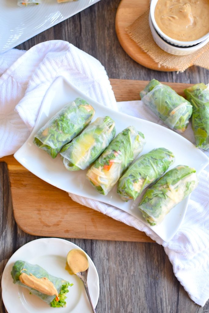 Spring Rolls Dinner - The FoodOlic recipes