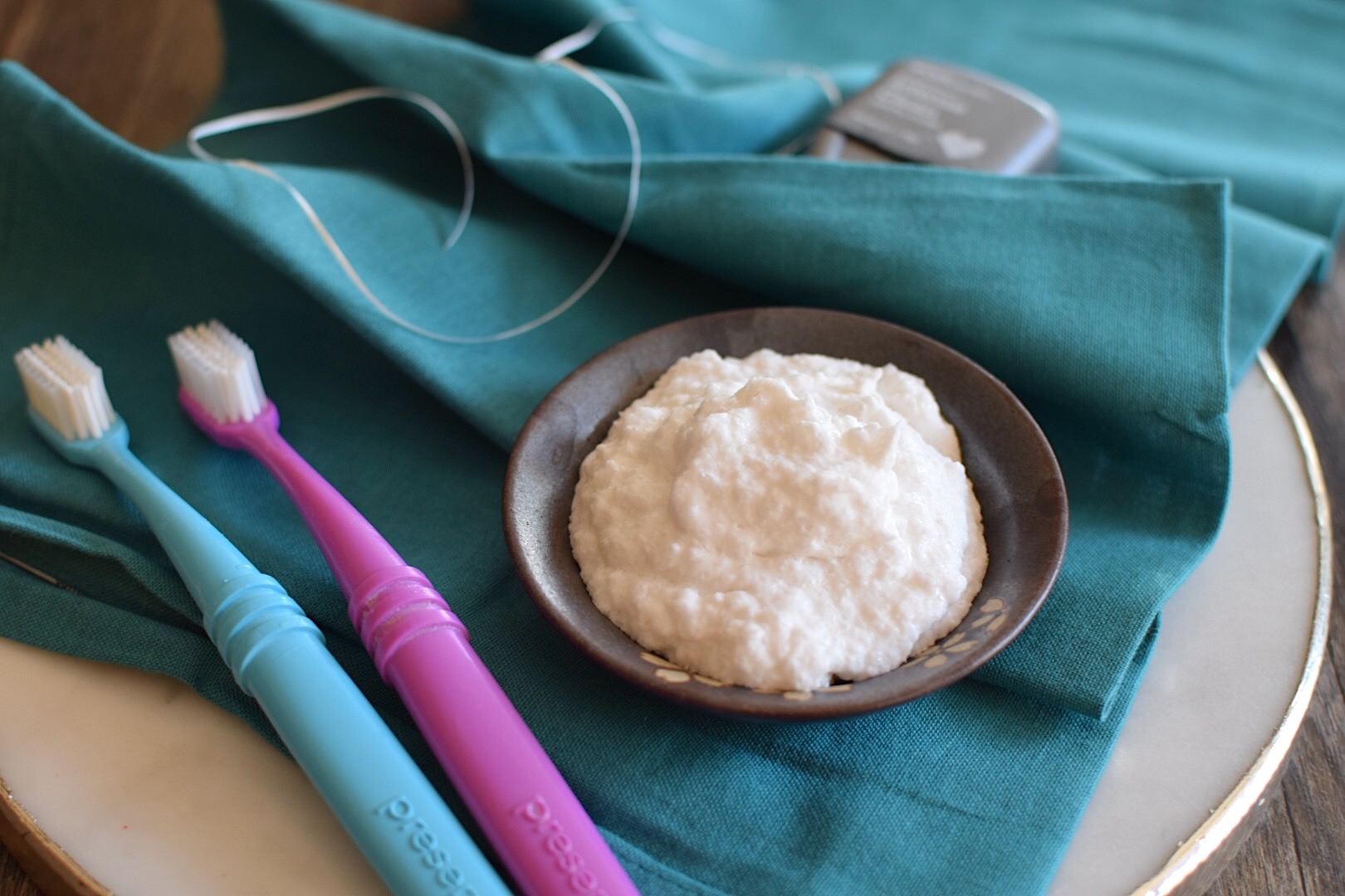 Homemade Remineralizing Toothpaste