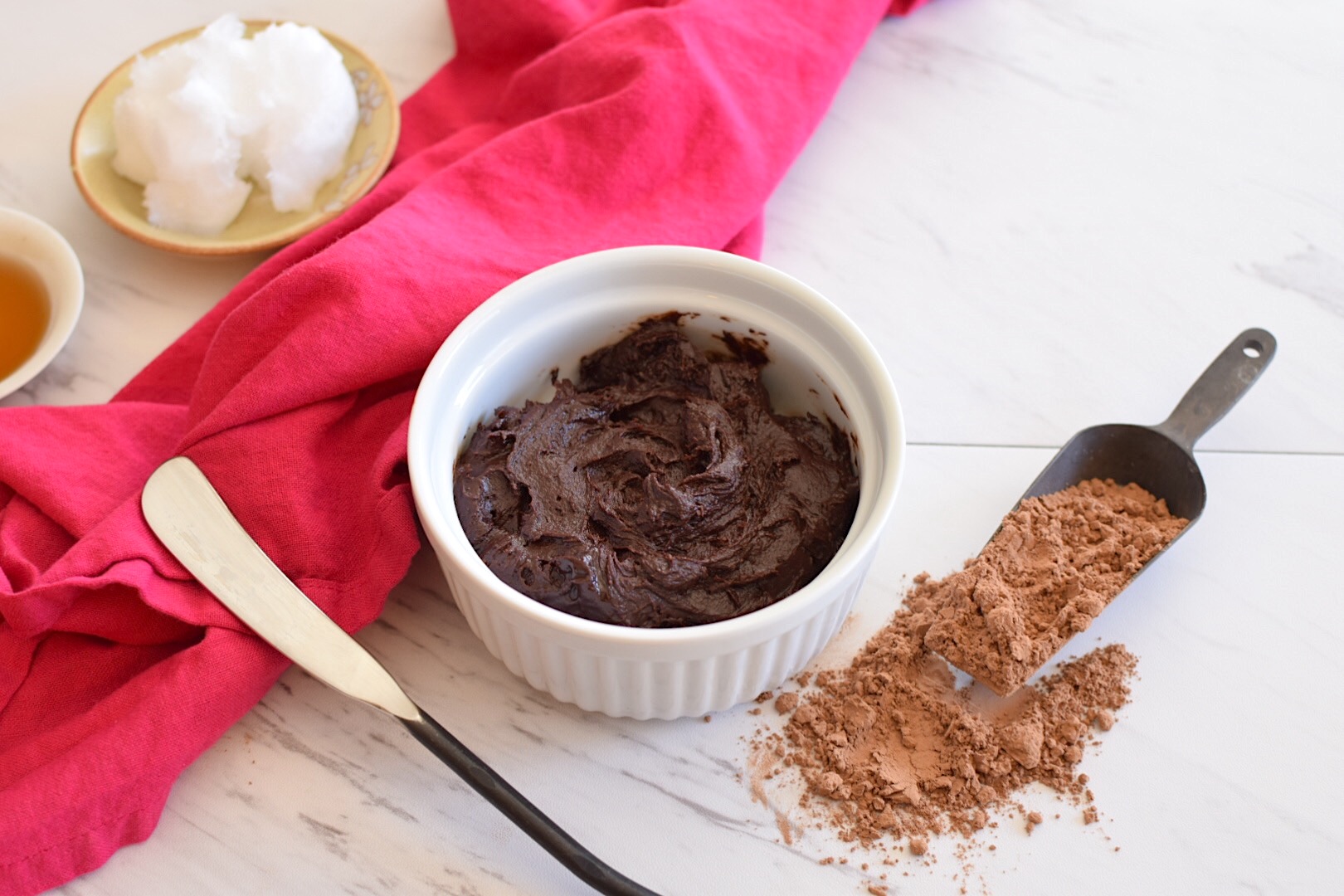 3 ingredient Vegan Chocolate Frosting Recipe