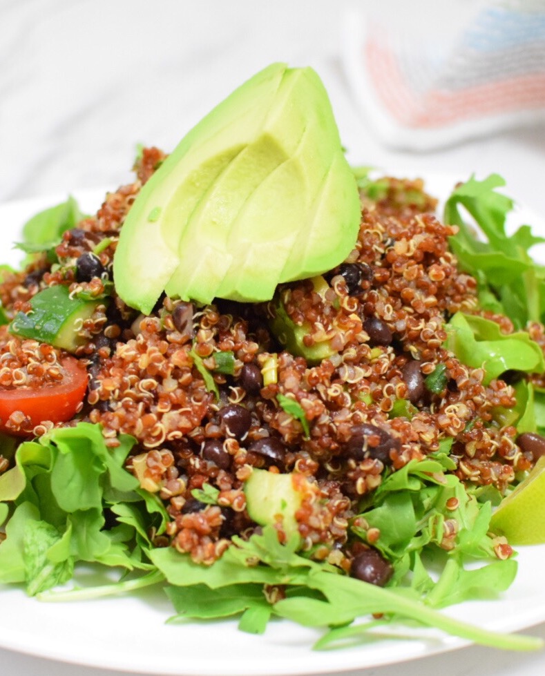 Zoomed Quinoa Taco Salad 2