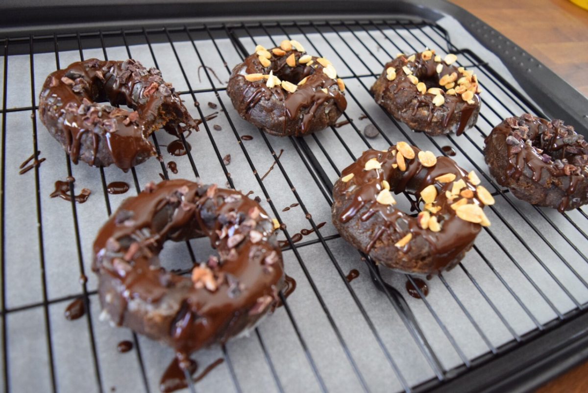 Chocoalte Maca Protein Donuts 1