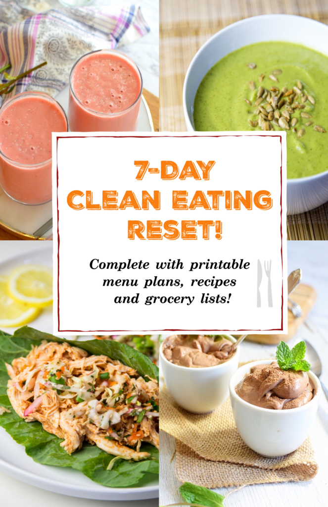 7 day clean eating reset