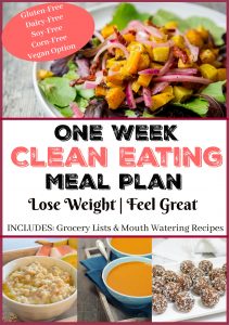 One Week Clean Eating Meal Plan