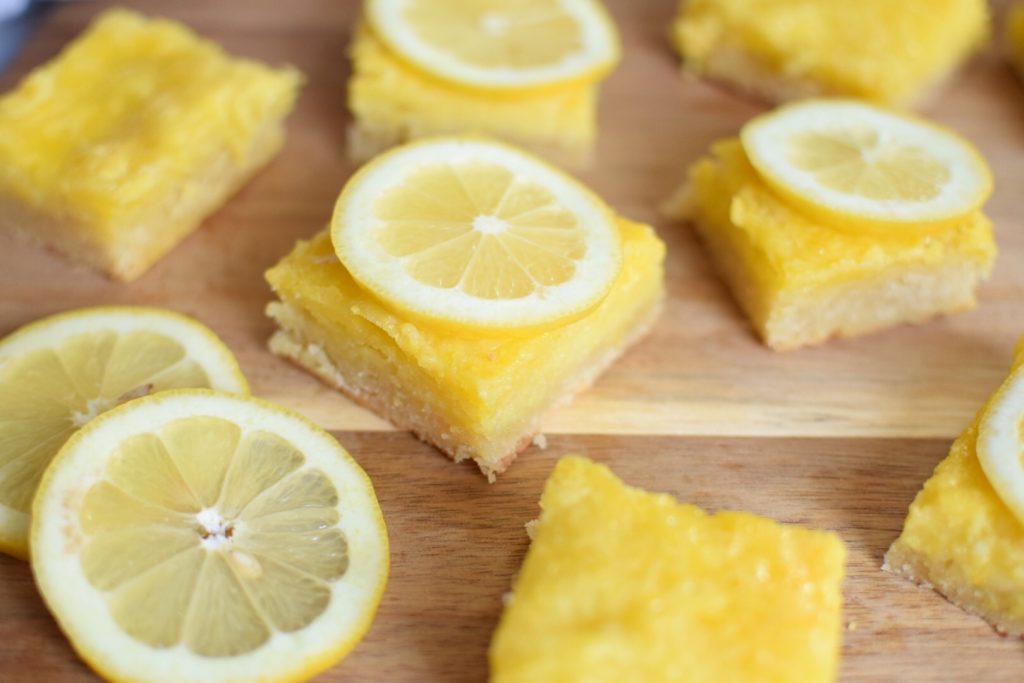 Anti-Candida Lemon Bars