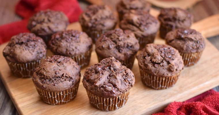 Healthier Chocolate Chip Muffins