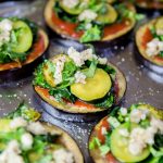 vegan eggplant pizzas, anti candida, paleo