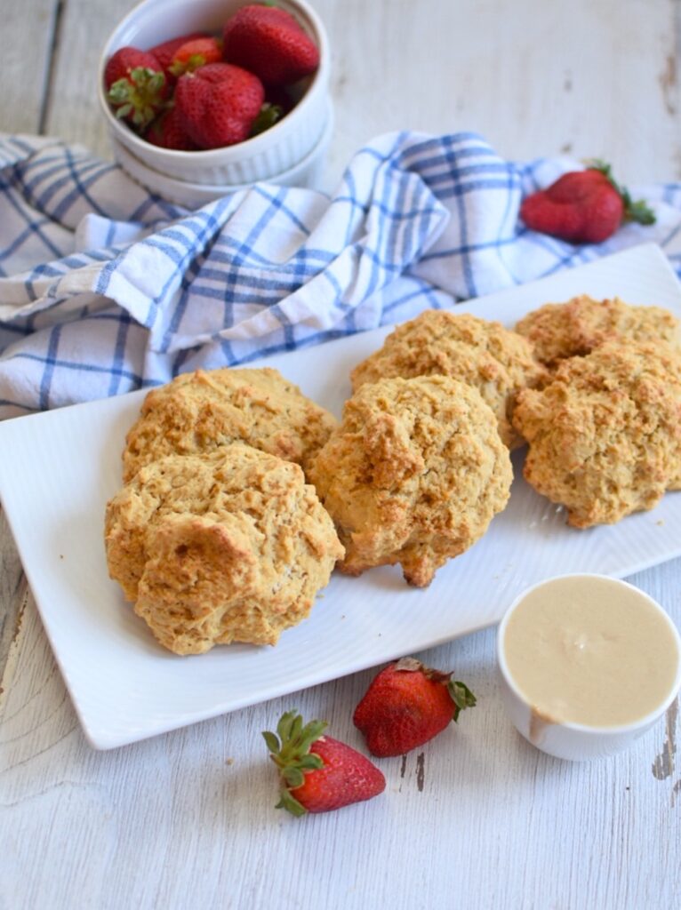 Gluten-Free Vanilla Scones