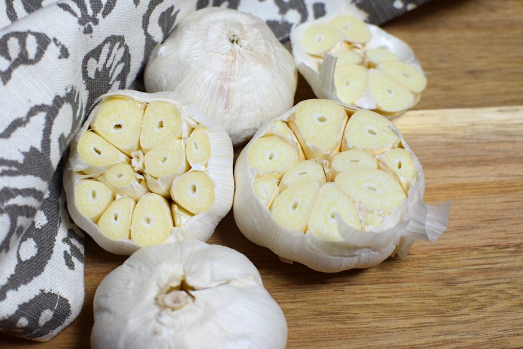 Garlic Roasted Bone Marrow Broth