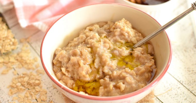 Creamy Vanilla Rolled Oats