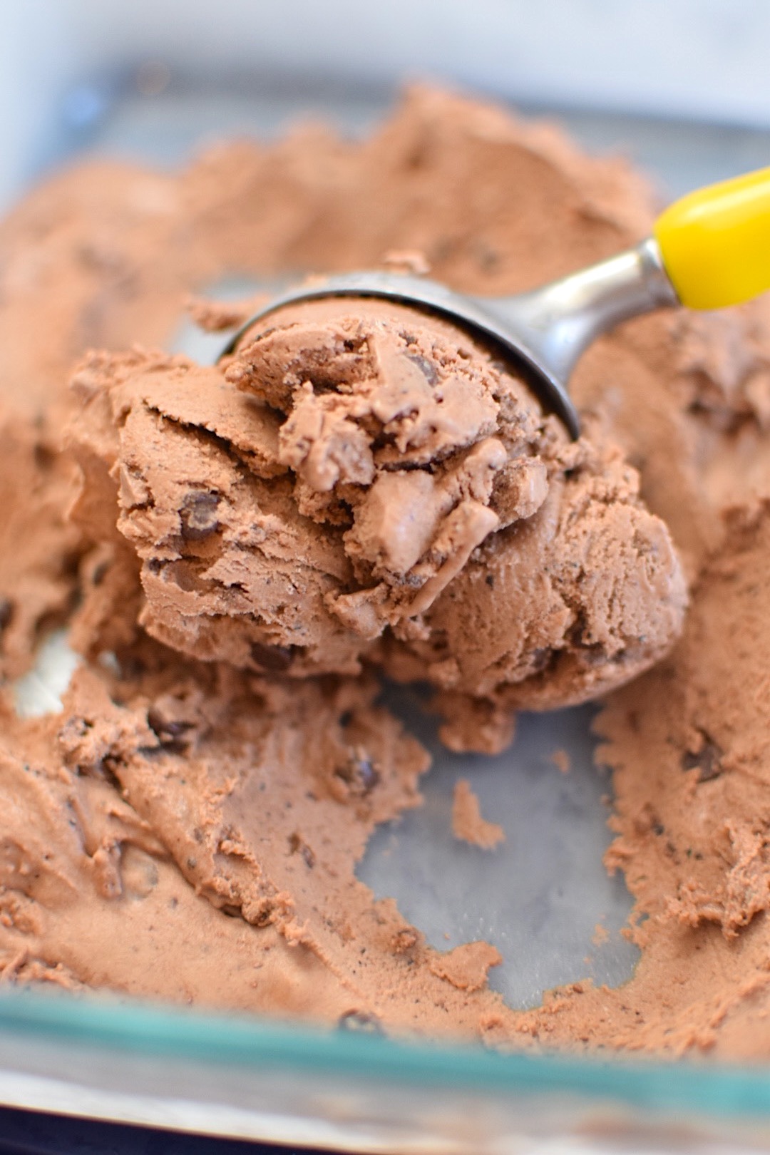 Vegan espresso chip ice cream