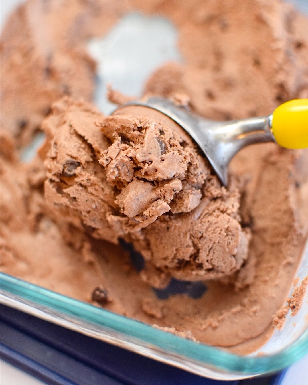 Vegan espresso chip ice cream