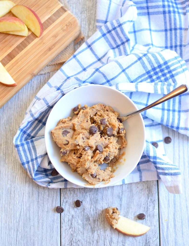 chocolate chip cookie dough hummus