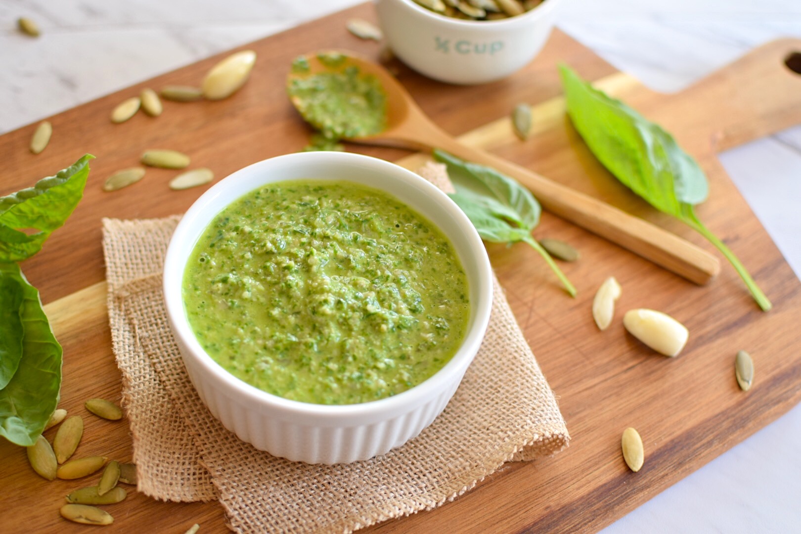 diary free pumpkin seed pesto