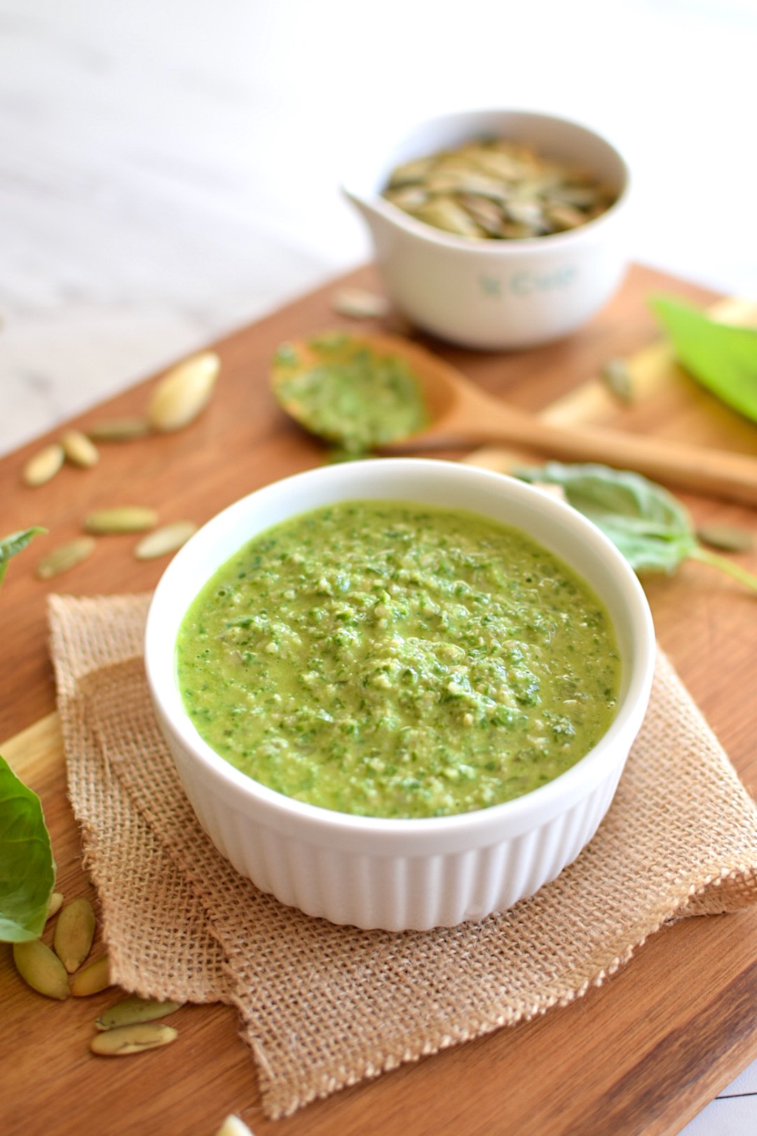 diary free pumpkin seed pesto