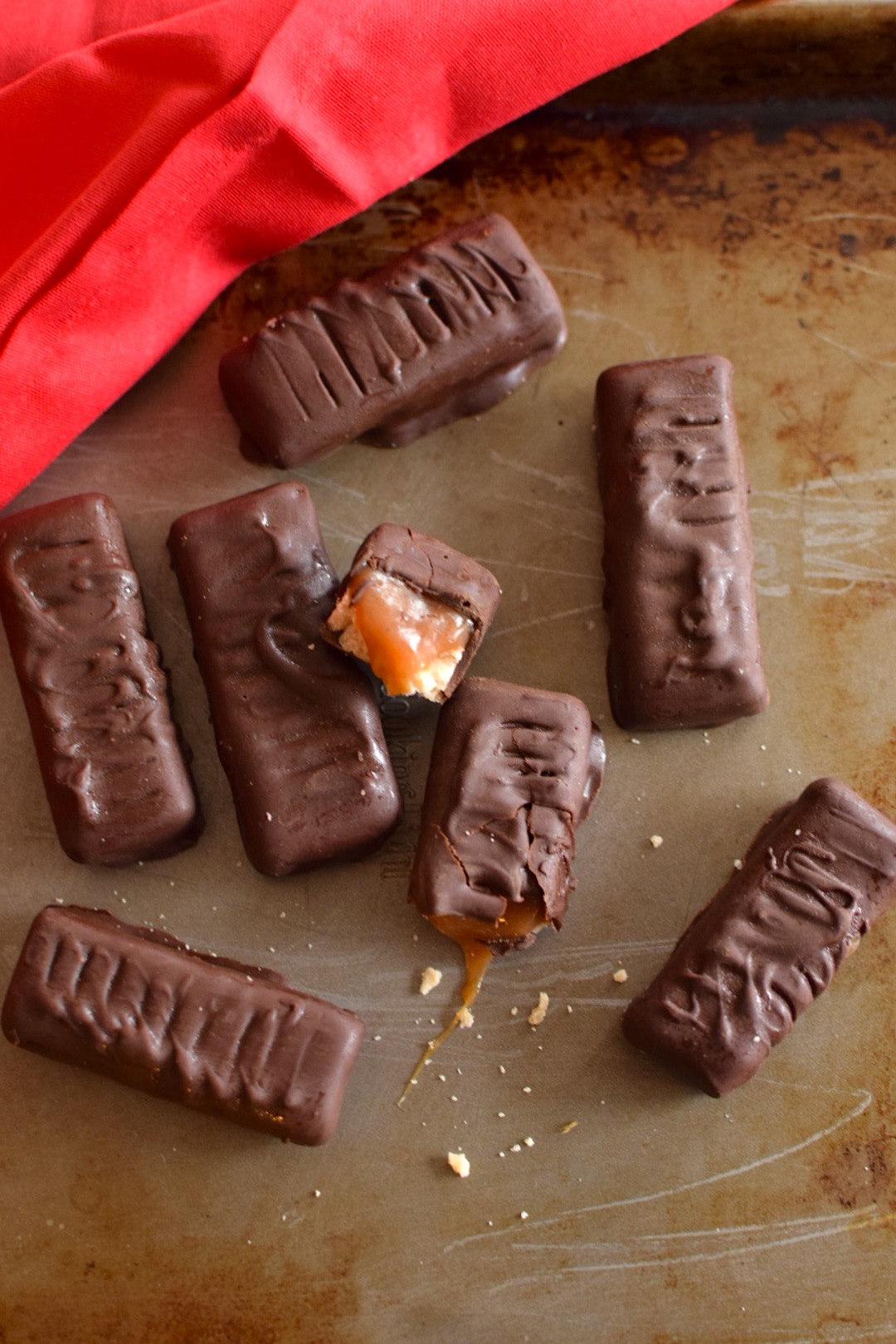 vegan and gluten free twix bars