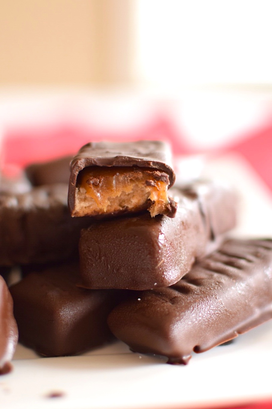 Vegan and Gluten Free Twix Bars