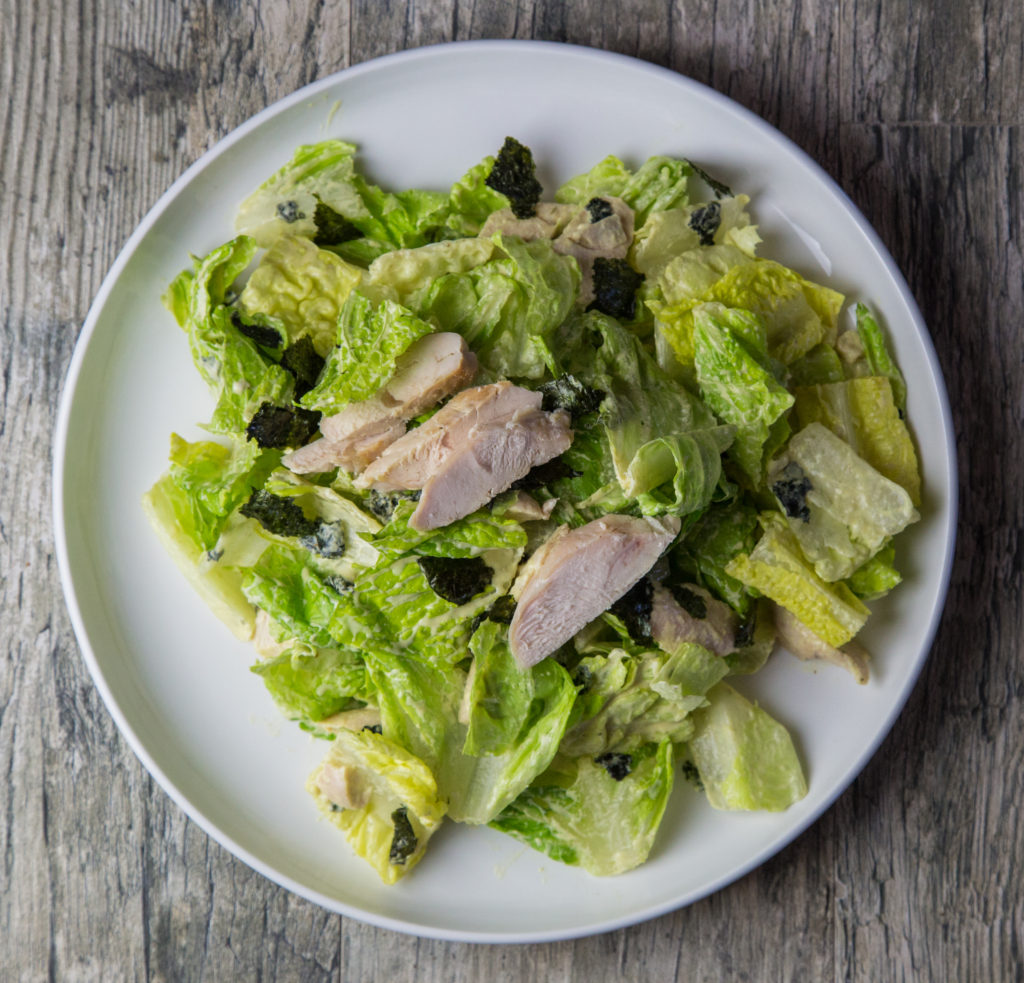 Dairy Free Caesar Salad