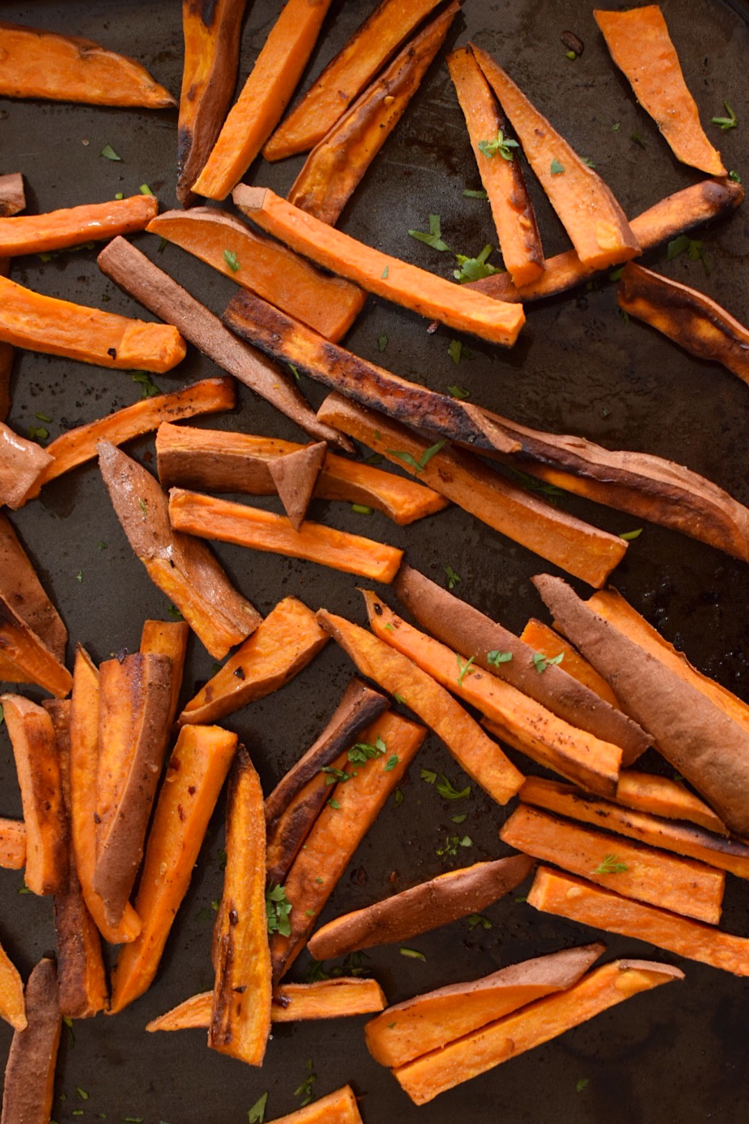 baked sweet potato fries