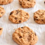 Grain Free Peanut Butter Chocolate Chip Cookies