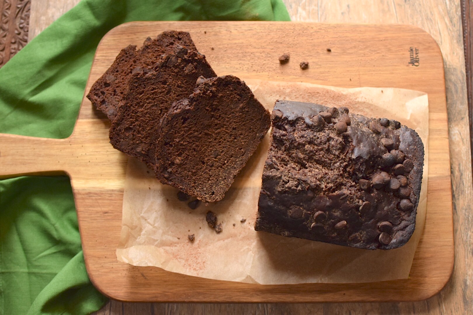 healthy gluten free chocolate zucchini bread