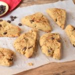 Paleo, Sugar-Free Chocolate Chip Scones - Anti Candida