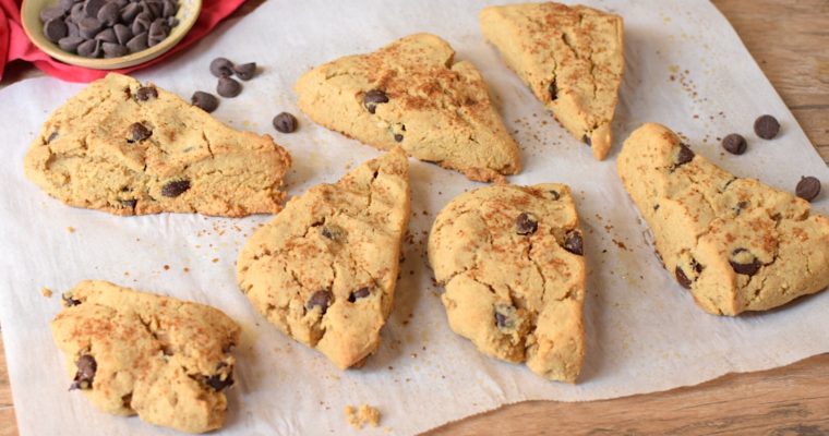 Chocolate Chip Scones for a Candida Diet