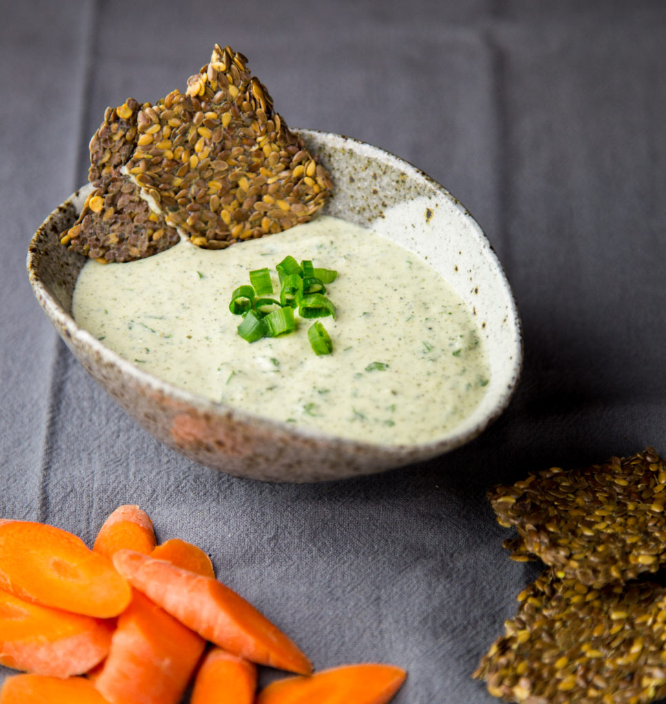 Vegan Hemp Seed Ranch Dressing or Dip