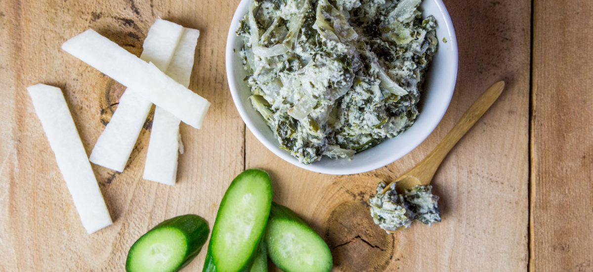 Candida Diet Spinach Dip