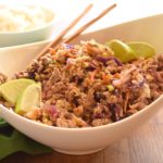 healthy asian turkey cabbage saute