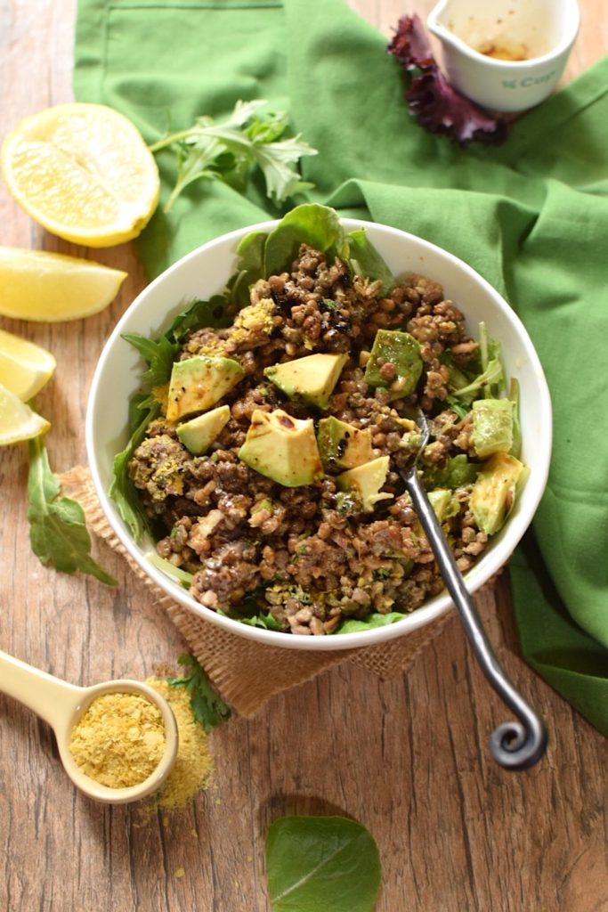 Healthy, Vegan Lentil Salad