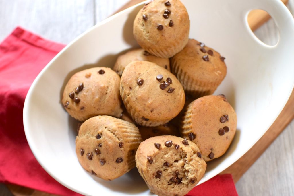 Vegan and Gluten Free Chocolate Chip Muffins