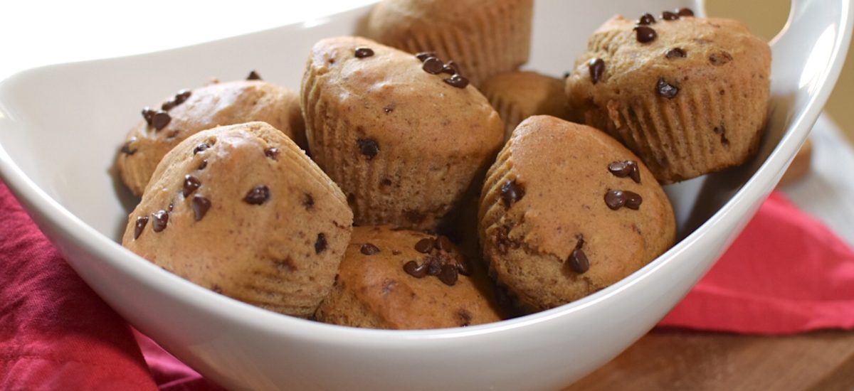 Vegan and Gluten-Free Chocolate Chip Muffins