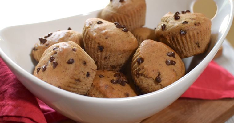 Vegan and Gluten-Free Chocolate Chip Muffins