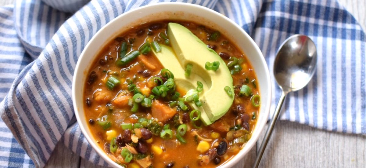 Healthy Vegan Tortilla Soup Recipe