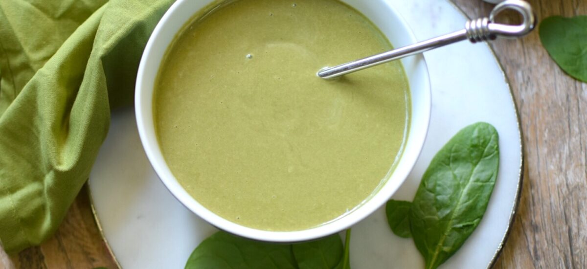 Candida Diet Spinach Soup