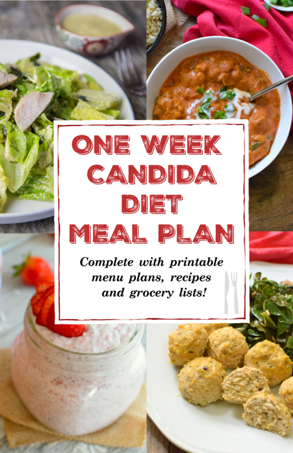 Candida diet meal plan